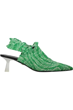 AMY CROOKES Elastische Mules 50mm