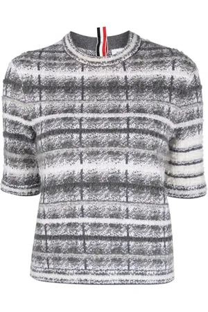 Thom Browne T-Shirt mit Schottenkaro