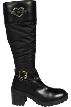 Moschino Gesteppte Stiefel 70mm