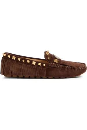 VALENTINO GARAVANI Plaster Caster Loafer mit Fransen
