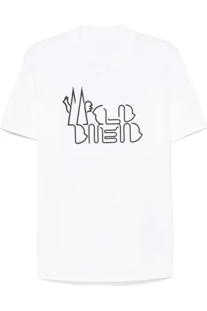 Moncler T-Shirt mit Logo-Print
