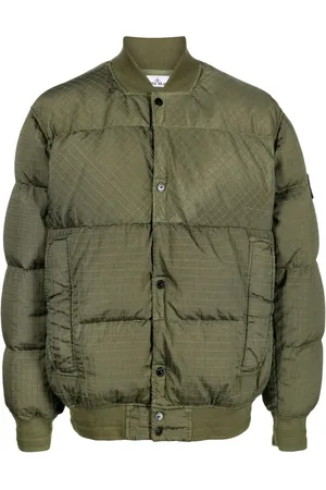 Stone Island Gefütterte Jacke mit Kompass