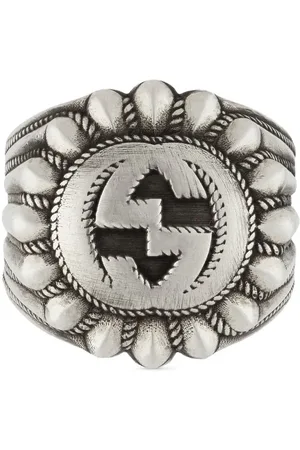 Gucci Ring aus Sterlingsilber mit GG