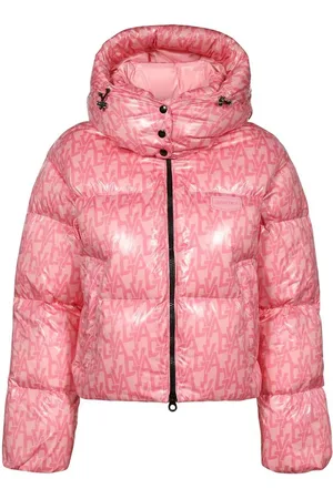 Duvetica Jacke mit Monogramm-Print