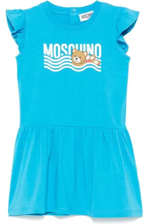 Moschino Kleid mit Logo-Print