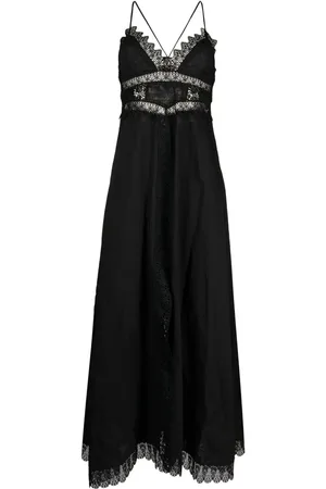 CHARO RUIZ IBIZA Maxikleid mit Spitze