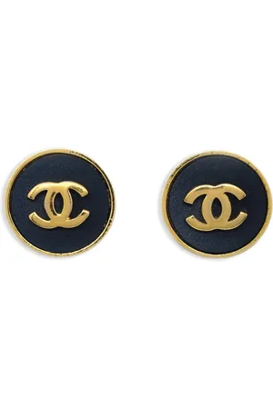 CHANEL 1990-2000 Ohrclips mit CC