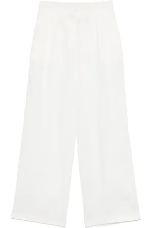 SEMICOUTURE Ausgestellte Leinenhose