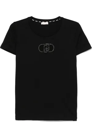 Liu Jo T-Shirt mit Logo-Stickerei