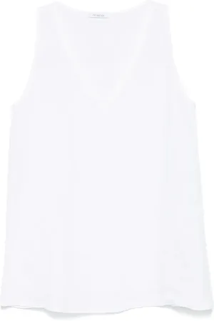 Malo Tanktop aus Leinen