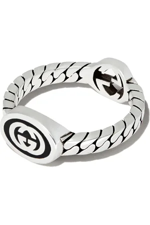 Gucci Interlocking Ring aus Sterlingsilber