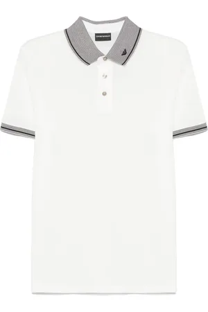 Emporio Armani Poloshirt mit Logo-Stickerei