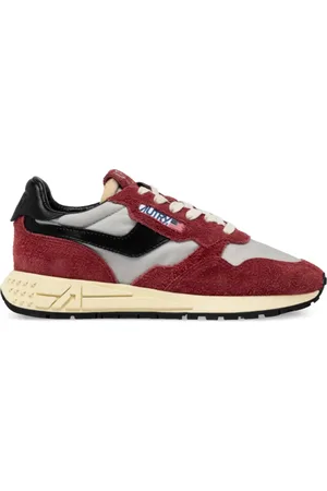 Autry Reelwind Low WMNs Red / Black Sneakers