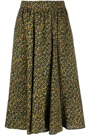 Kenzo Midirock mit Blumen-Print