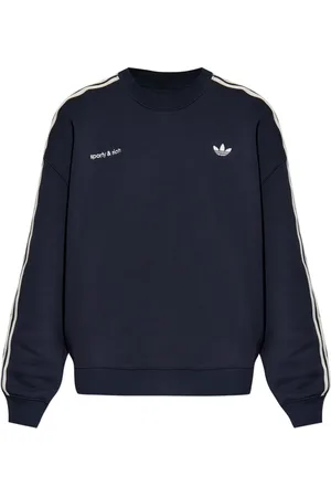 adidas X Sporty & Rich Sweatshirt mit 3 Streifen