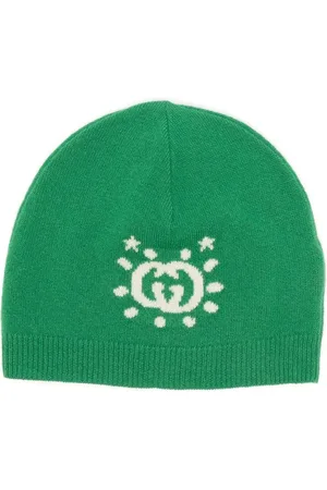 Gucci Beanie mit Intarsien-Motiv