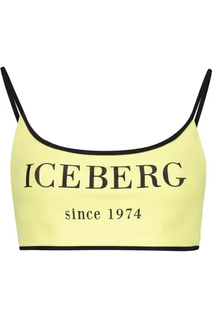 Iceberg Bikinioberteil mit Logo-Print