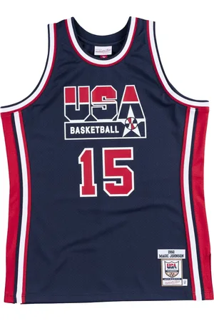 Mitchell & Ness Authentic "Team USA 1992 Magic Johnson" Trikot