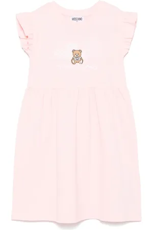 Moschino Kleid mit Logo-Stickerei