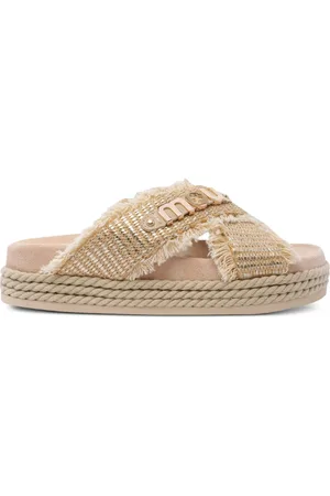 Mou Sandalen mit überkreuzten Riemen