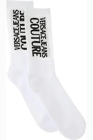 VERSACE Jacquard-Socken mit Logo