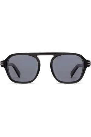 Ermenegildo Zegna Sonnenbrille mit rundem Gestell