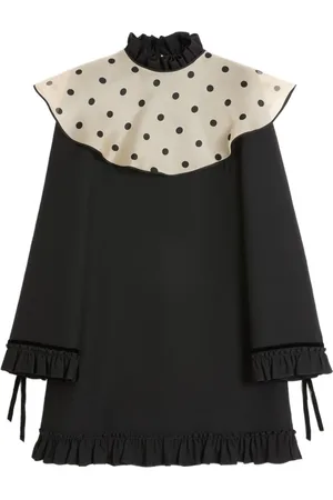 VALENTINO GARAVANI Crepe Couture Minikleid