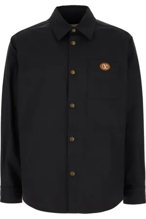 VALENTINO GARAVANI Hemdjacke mit V-Detail
