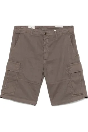 MYTHS Cargo-Shorts mit Logo-Detail