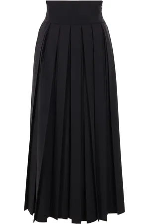 ERMANNO SCERVINO Twill-Rock mit Falten
