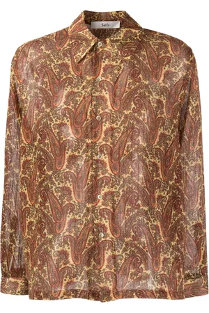 Séfr Hemd mit Paisley-Print