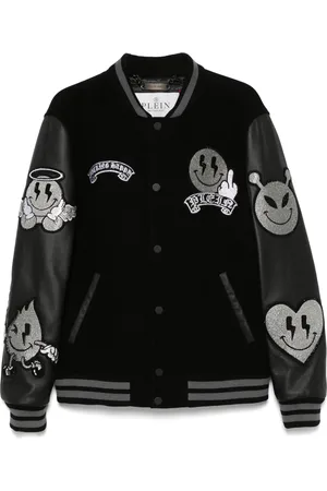 Philipp Plein Jacke mit Smiley