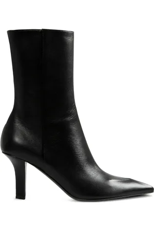 Amina Muaddi Christine Stiefel 80mm