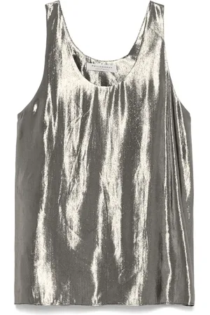 Serafini Tanktop aus Lamé