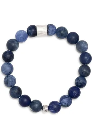 Tateossian Armband mit Sodalith-Perlen