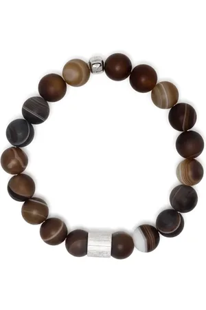 Tateossian Armband mit Achatperlen