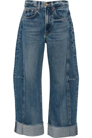 B SIDES Relaxed Lasso Jeans mit weitem Bein