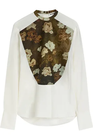 Jil Sander Hemd mit Blumen-Print