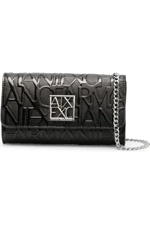 Armani Exchange Umhängetasche mit Logo-Prägung