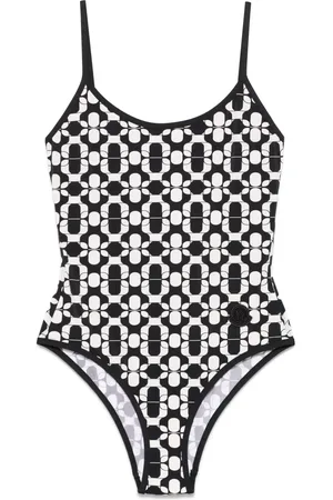 Moncler Badeanzug mit geometrischem Print