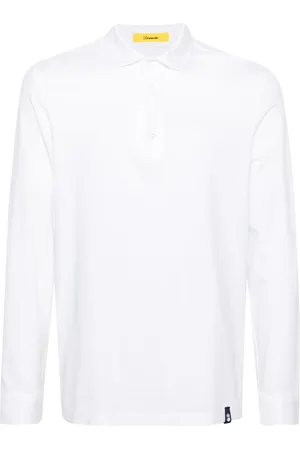 DRUMOHR Langärmeliges Poloshirt aus Jersey