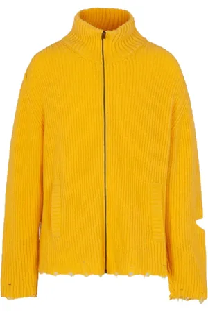 A PAPER KID Cardigan im Distressed-Look