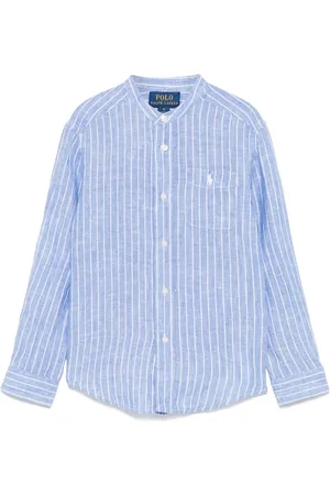 Ralph Lauren Gestreiftes Hemd aus Leinen