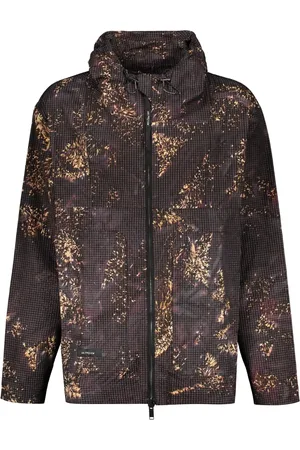 ISO.POETISM Jacke mit abstraktem Print