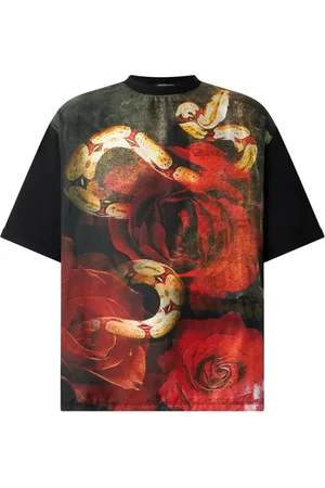 Roberto Cavalli T-Shirt mit grafischem Print