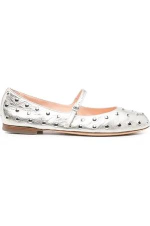 AGL ATTILIO GIUSTI LEOMBRUNI Ballerinas mit Nieten