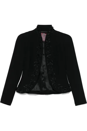 John Galliano 1990s Jacke mit Kristallen