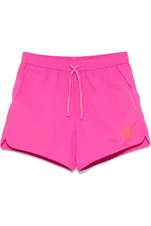 Lacoste Badeshorts mit Logo-Applikation