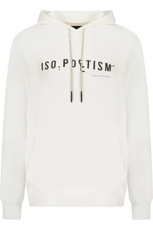 ISO.POETISM Hoodie mit Logo-Print