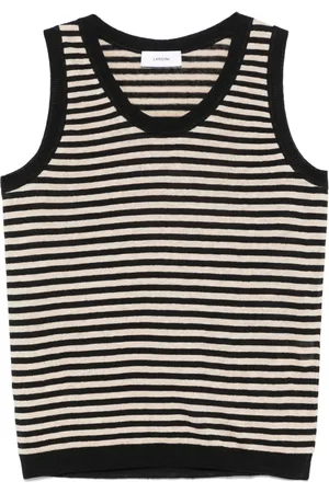 LARDINI Gestreiftes Trägershirt